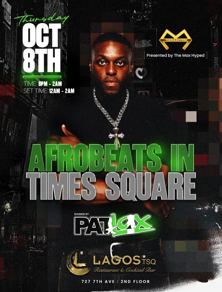 Afrobeats in Times Square